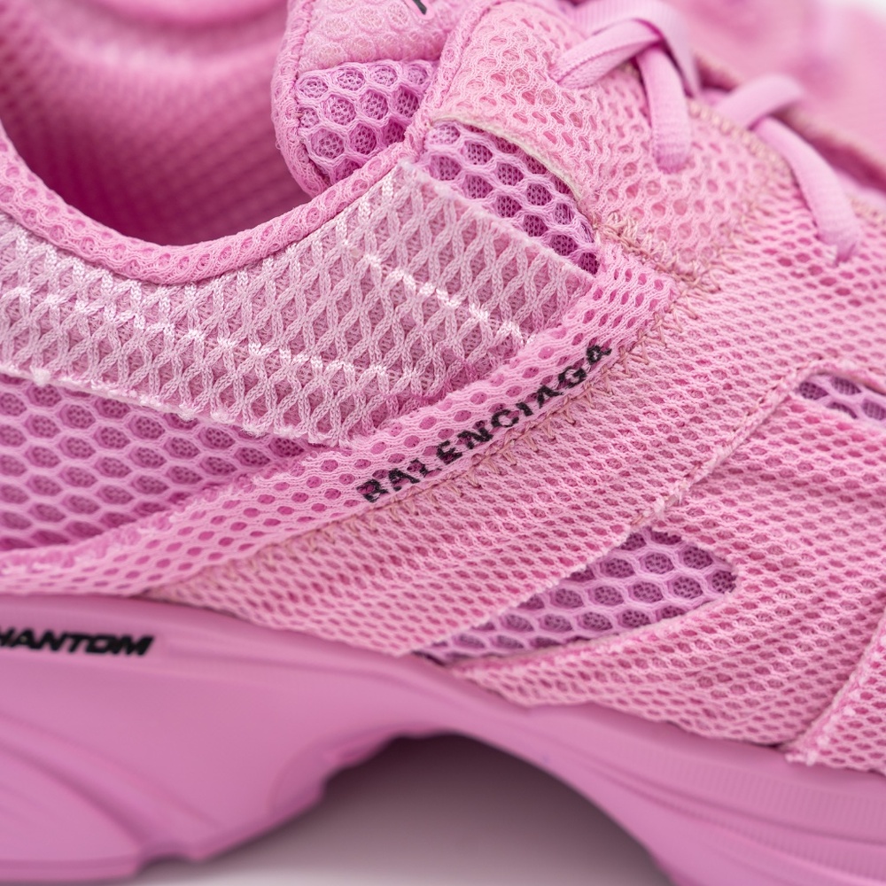 size 39 EU / 9 US Balenciaga Phantom Sneakers Pink Mesh - Picture 9 of 12